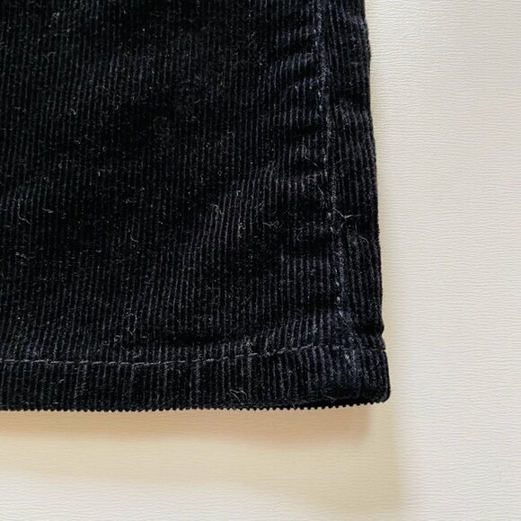 Talbots Pant Trouser Black Curvy Corduroy Boot Cut Flare Winter Classic Sweater - Picture 7 of 11